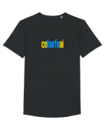 CE HARFE AI! Tricou mânecă scurtă guler larg Bărbat Skater