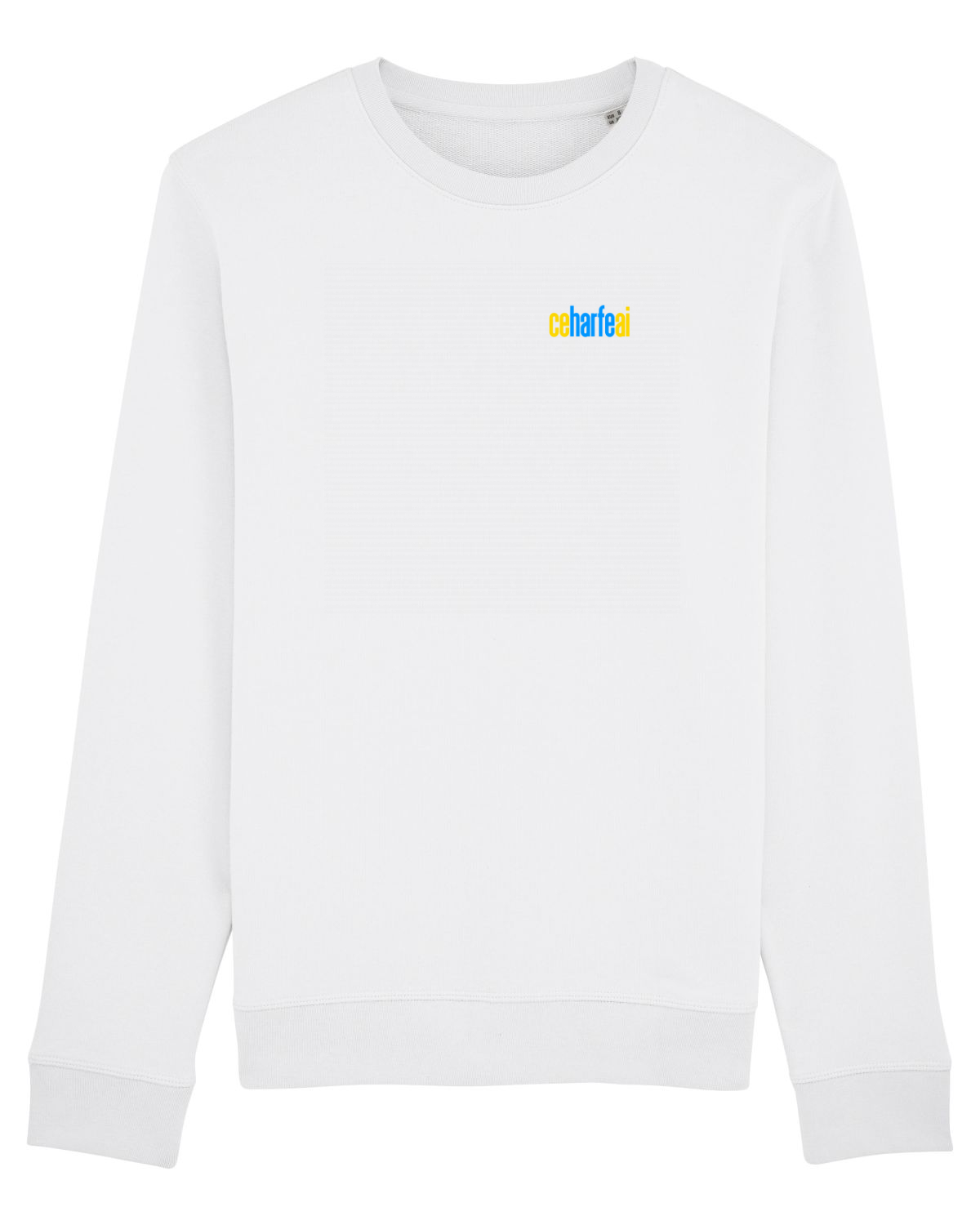 Bluză mânecă lungă Unisex Rise White