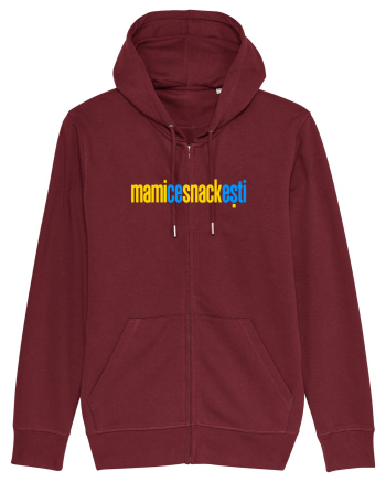 MAMI, CE SNACK ESTI! Burgundy