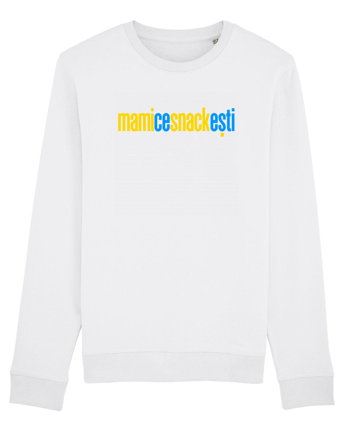 Bluză mânecă lungă Unisex Rise White