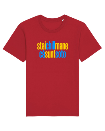 STAI CHILL, MANE, CA SUNT SOTO  Red