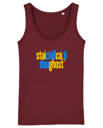 STAI CHILL, CA-TI DAU GHOST Burgundy