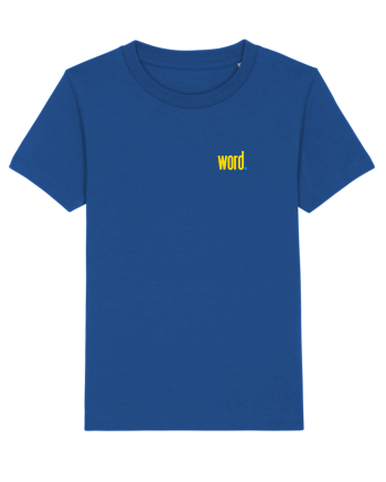 WORD 2 Majorelle Blue