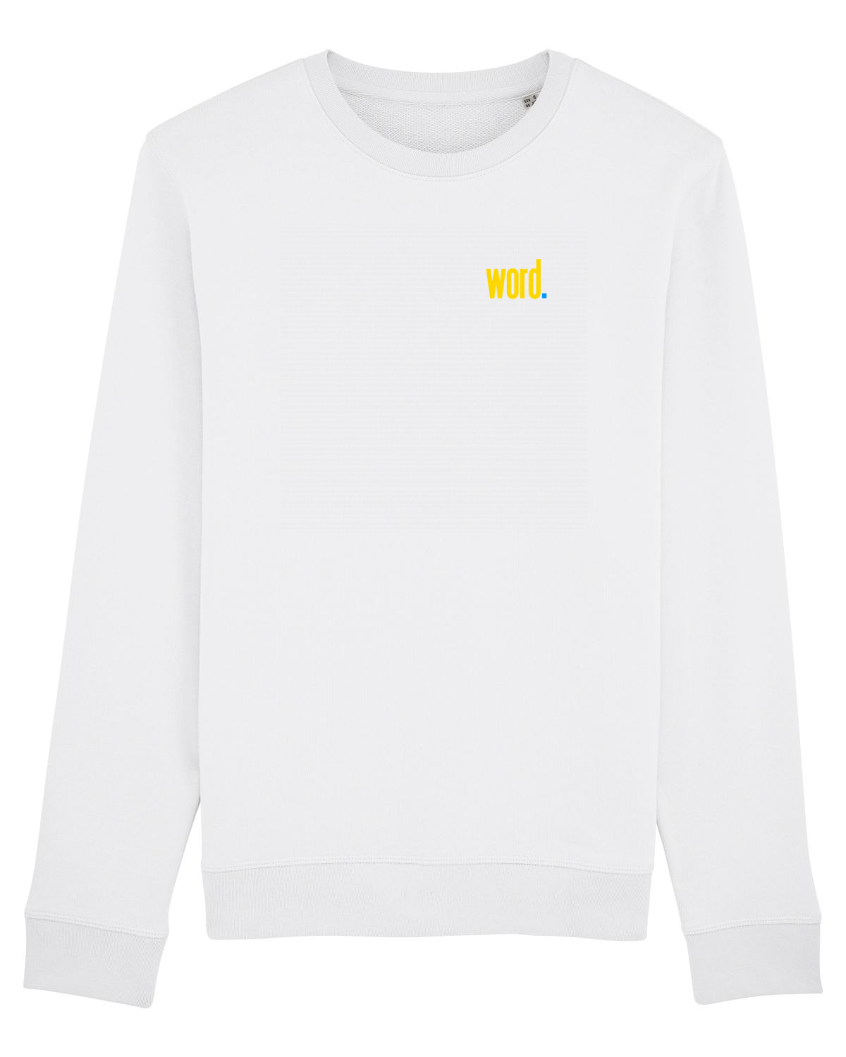 Bluză mânecă lungă Unisex Rise White