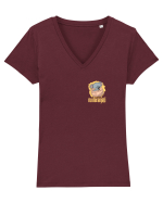 NU DERANJATI - Koala 2 Tricou mânecă scurtă guler V Damă Evoker