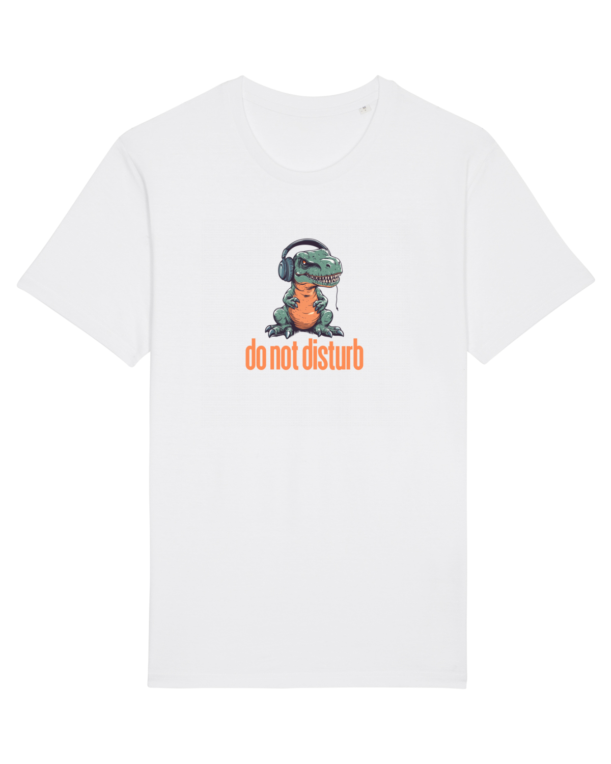 Tricou mânecă scurtă Unisex Rocker White