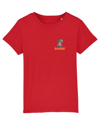 DO NOT DISTURB 2 - Dinozaur T Rex care asculta muzica Red