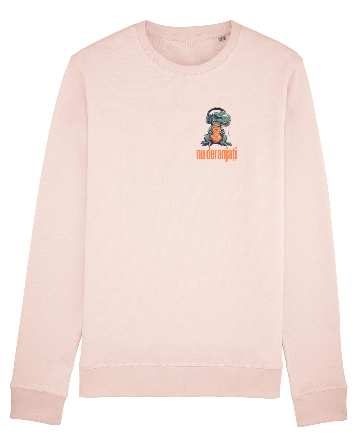 Bluză mânecă lungă Unisex Rise Candy Pink