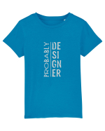 Probably Designer Tricou mânecă scurtă  Copii Mini Creator