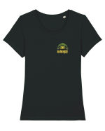 NU DERANJATI  - Broasca testoasa  2 Tricou mânecă scurtă guler larg fitted Damă Expresser