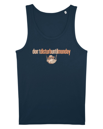 DON`T DISTURB UNTIL MONDAY - pisica in hamac Navy
