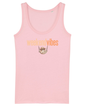 WEEKEND VIBES - pisica in hamac Cotton Pink