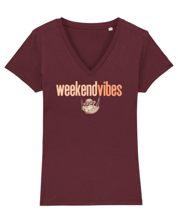 WEEKEND VIBES - pisica in hamac Burgundy