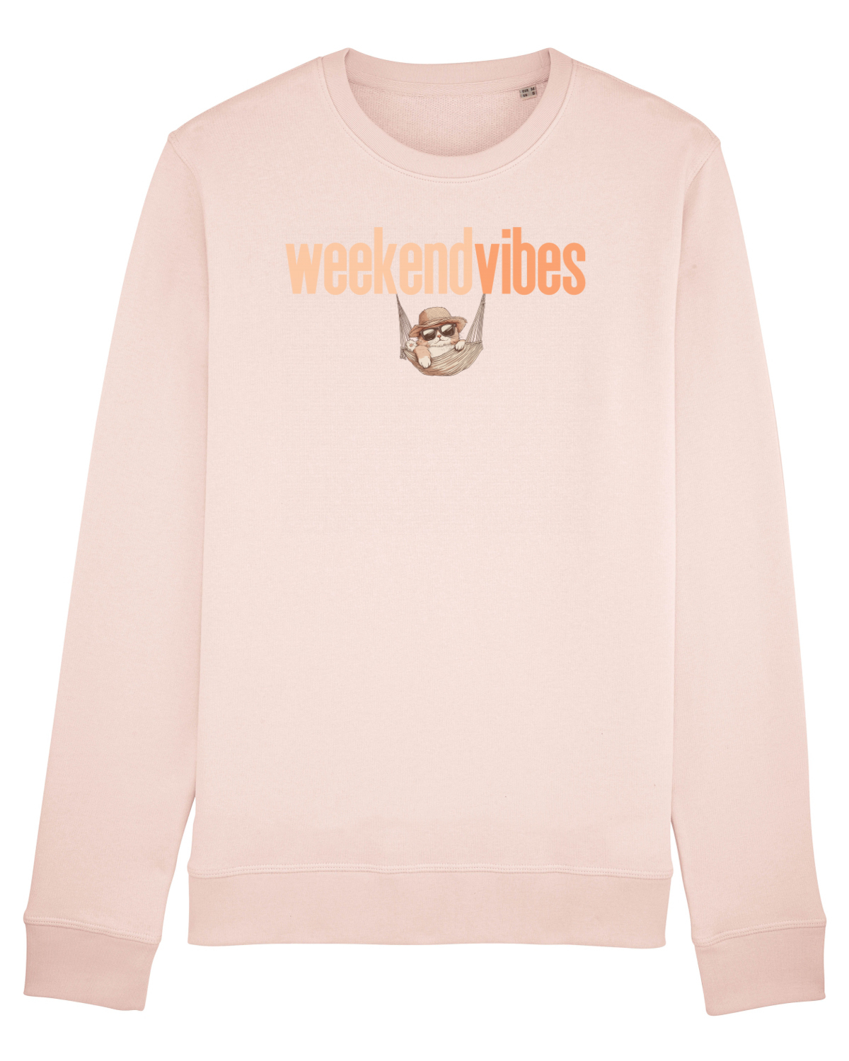 Bluză mânecă lungă Unisex Rise Candy Pink