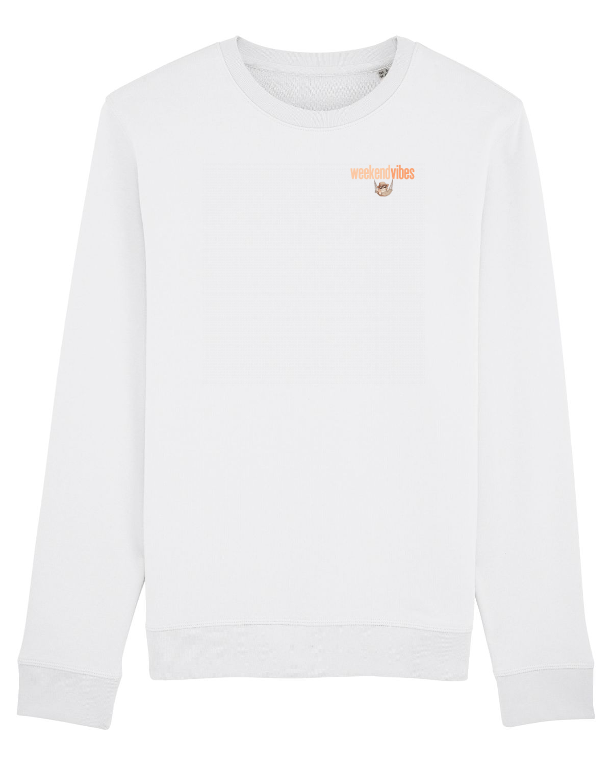 Bluză mânecă lungă Unisex Rise White