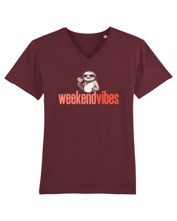 WEEKEND VIBES - lenes cu cocktail 1 Burgundy