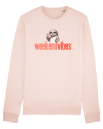 WEEKEND VIBES - lenes cu cocktail 1 Bluză mânecă lungă Unisex Rise