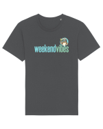 WEEKEND VIBES - lenes cu cocktail 3 Tricou mânecă scurtă Unisex Rocker