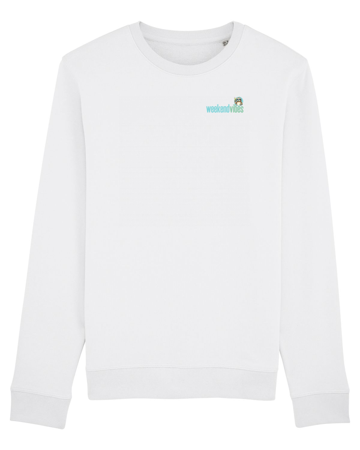 Bluză mânecă lungă Unisex Rise White