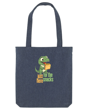 JUST HERE FOR THE SNACKS - DINOZAUR - SUNT AICI PENTRU GUSTARI Midnight Blue