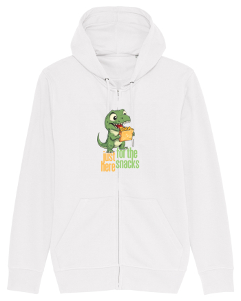 JUST HERE FOR THE SNACKS - DINOZAUR - SUNT AICI PENTRU GUSTARI White