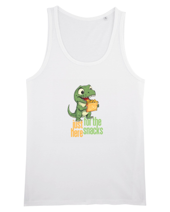 JUST HERE FOR THE SNACKS - DINOZAUR - SUNT AICI PENTRU GUSTARI White