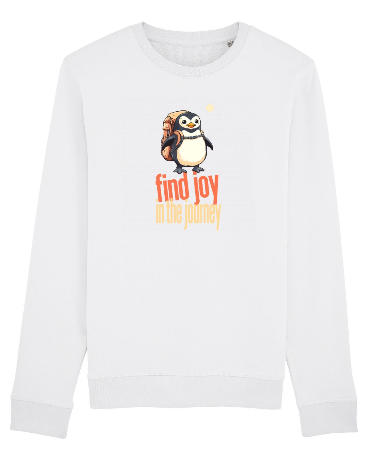 Bluză mânecă lungă Unisex Rise White