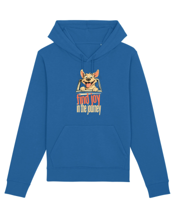 FIND JOY IN THE JOURNEY - CAINE- BUCURA-TE DE CALATORIE / DRUM Royal Blue