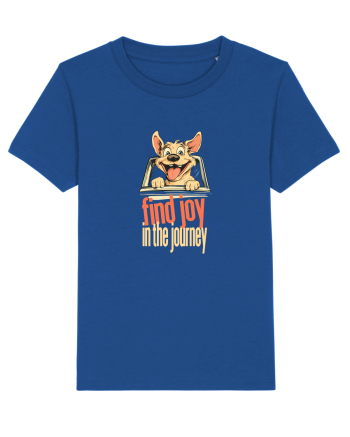 FIND JOY IN THE JOURNEY - CAINE- BUCURA-TE DE CALATORIE / DRUM Majorelle Blue
