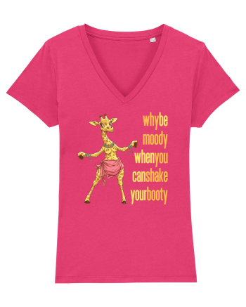 WHY BE MOODY WHEN YOU CAN SHAKE YOUR BOOTY - GIRAFA BELLYDANCER 1 Raspberry