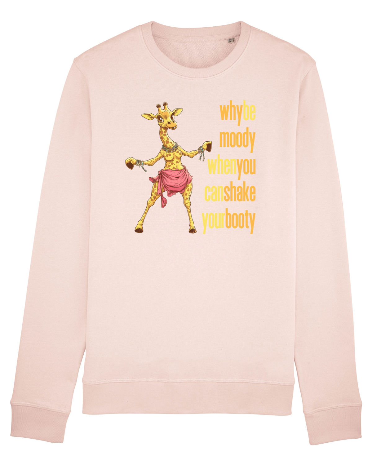 Bluză mânecă lungă Unisex Rise Candy Pink