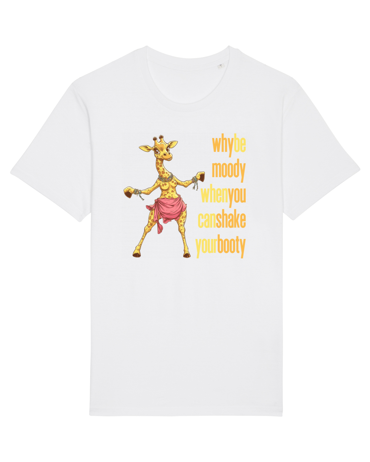Tricou mânecă scurtă Unisex Rocker White