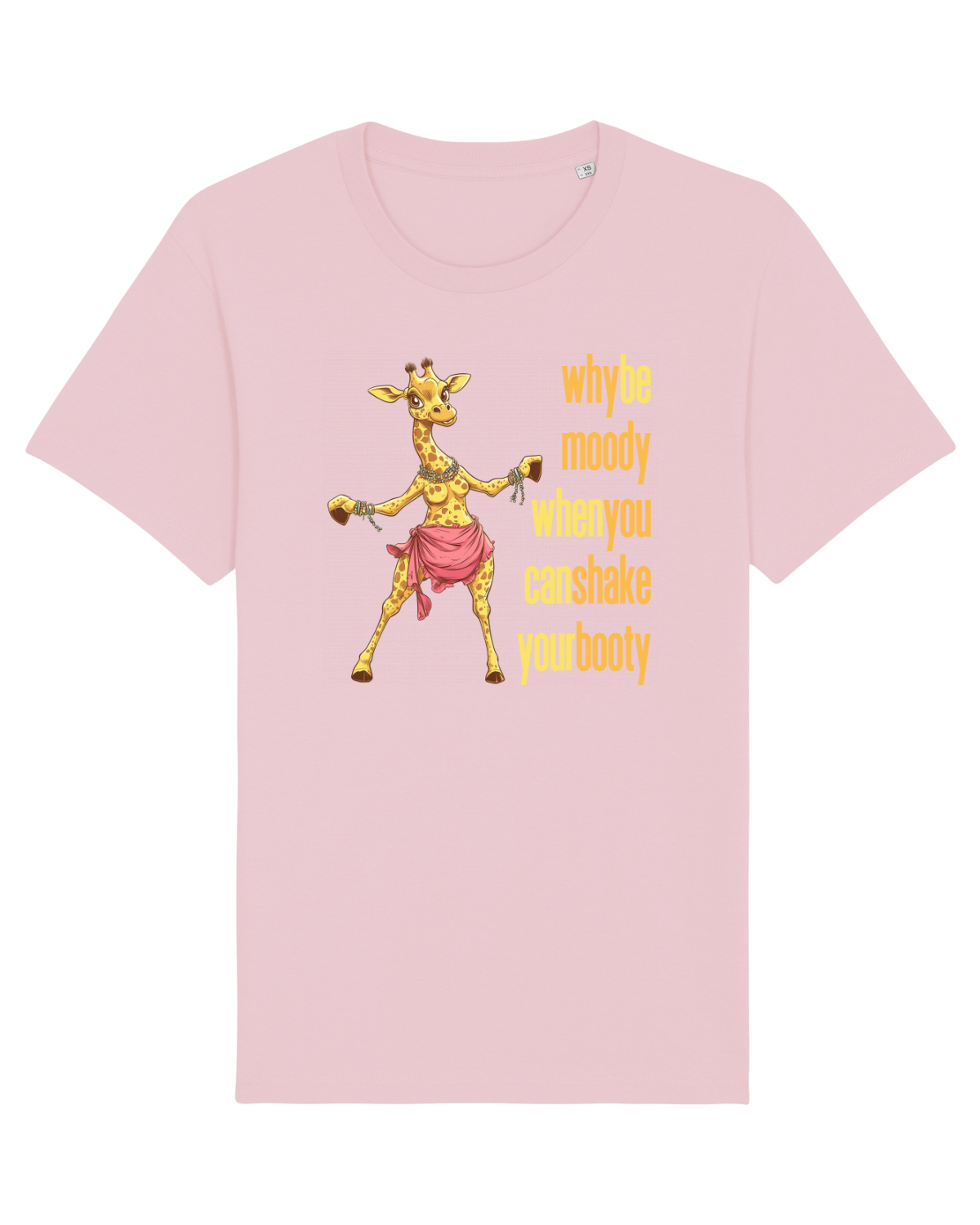 Tricou mânecă scurtă Unisex Rocker Cotton Pink