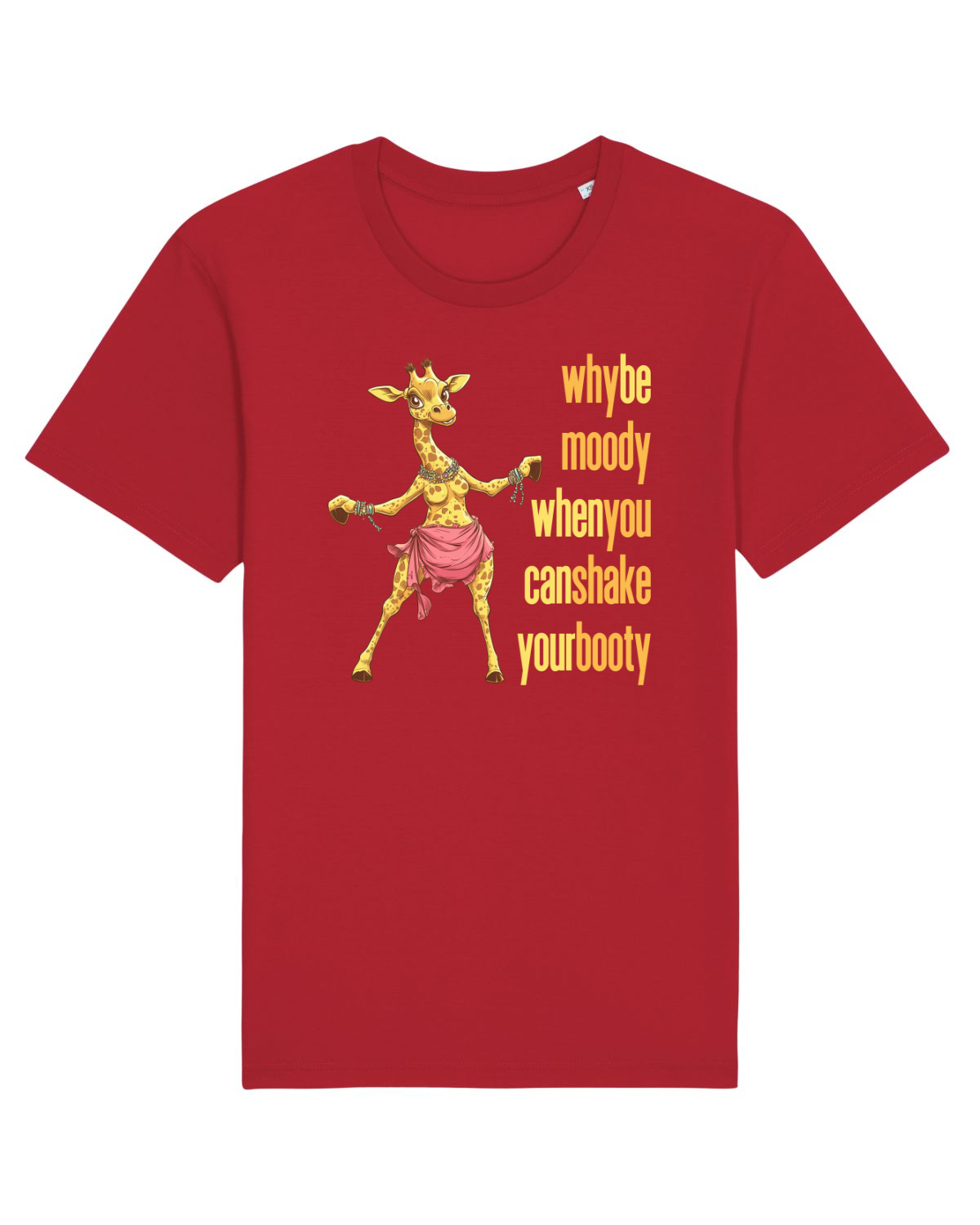 Tricou mânecă scurtă Unisex Rocker Red