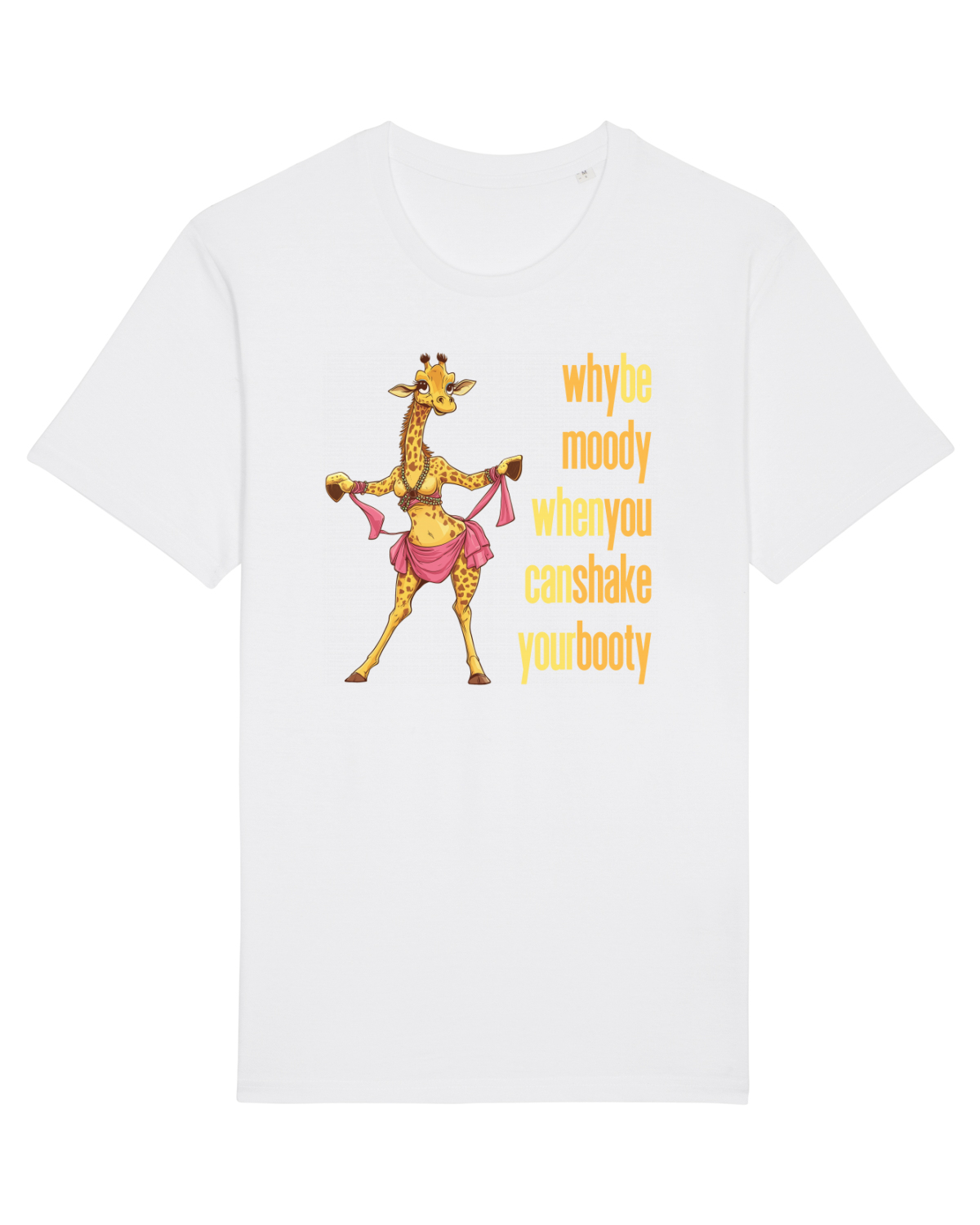 Tricou mânecă scurtă Unisex Rocker White