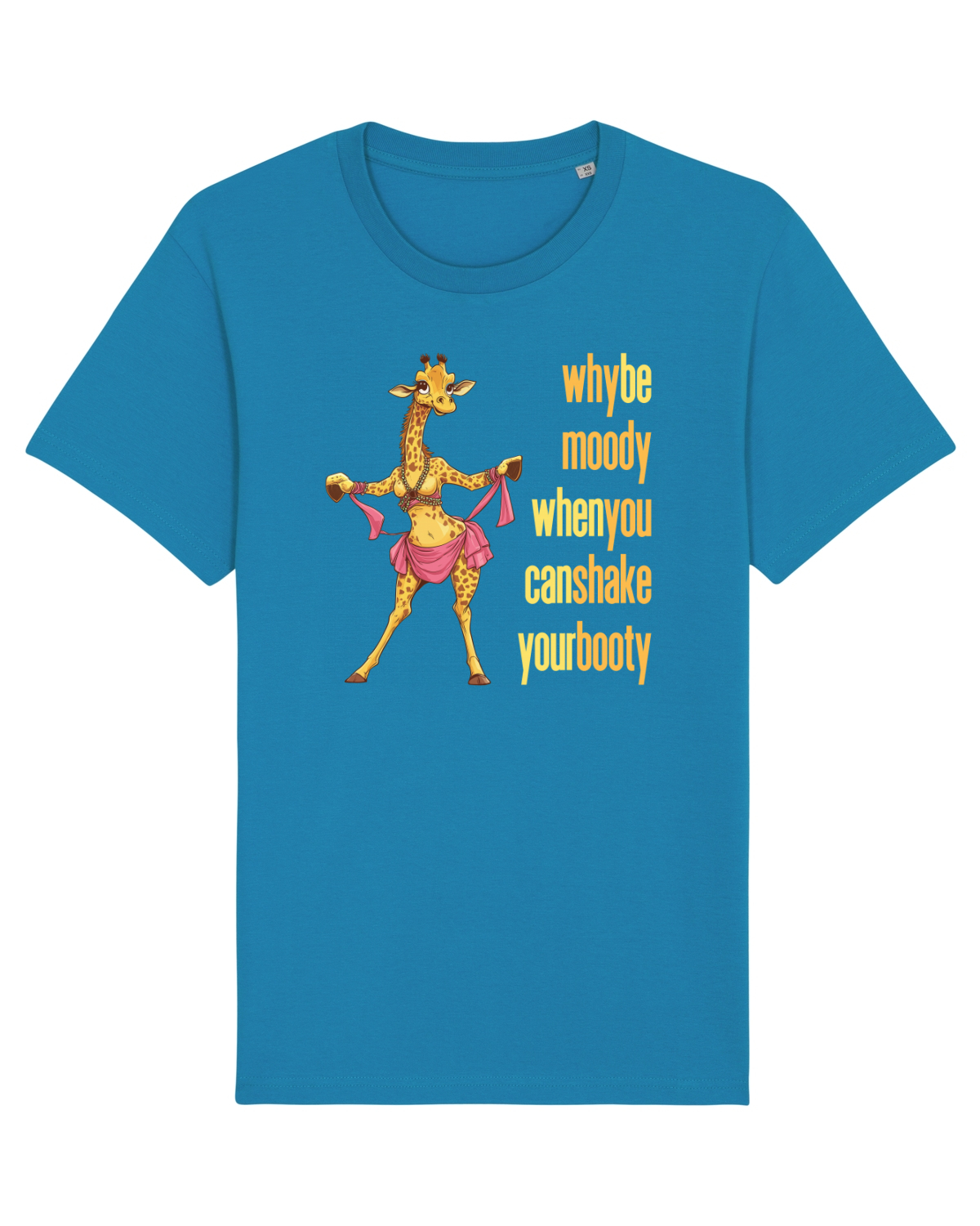 Tricou mânecă scurtă Unisex Rocker Azur