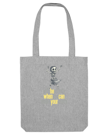 WHY BE MOODY WHEN YOU CAN SHAKE YOUR BOOTY - SCHELET 2 Heather Grey