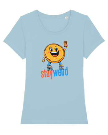 STAY WEIRD - Gogoasa - selfie Sky Blue