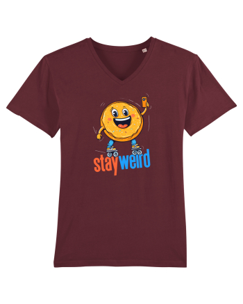 STAY WEIRD - Gogoasa - selfie Burgundy