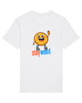 STAY WEIRD - Gogoasa - selfie White