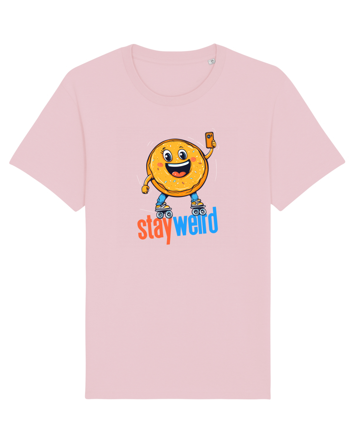 Tricou mânecă scurtă Unisex Rocker Cotton Pink