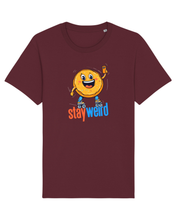 STAY WEIRD - Gogoasa - selfie Burgundy