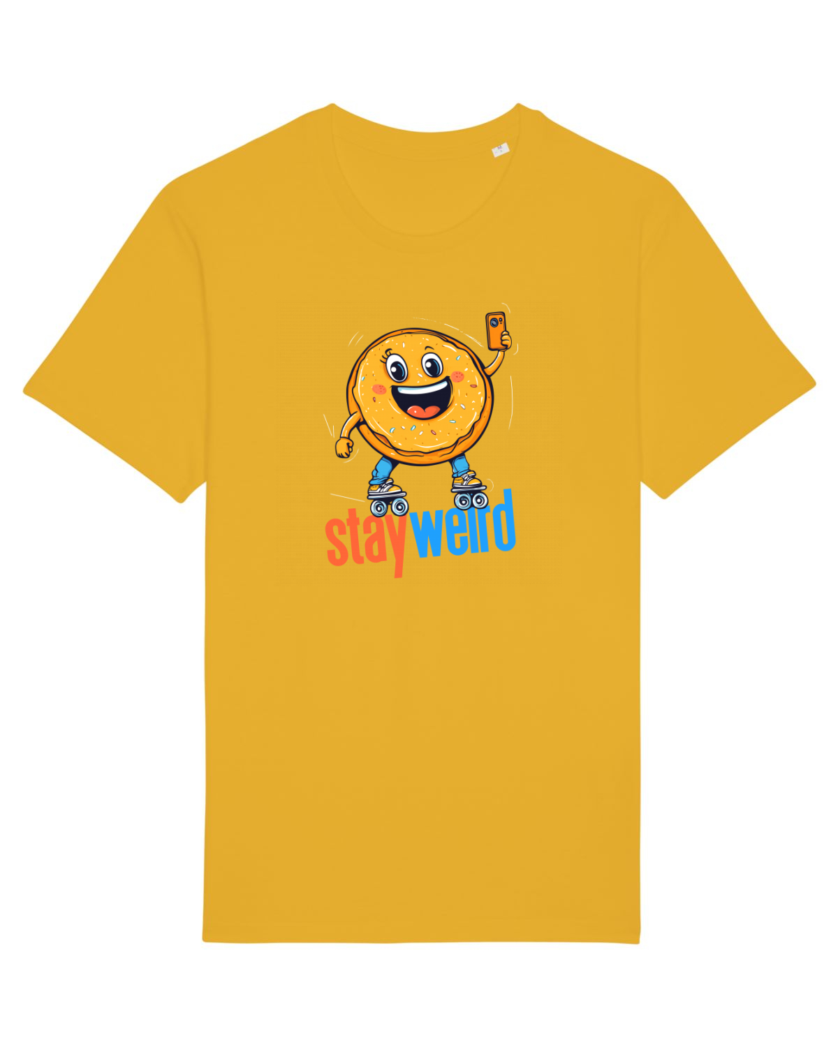 Tricou mânecă scurtă Unisex Rocker Spectra Yellow
