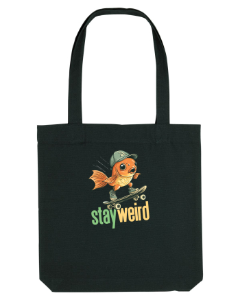 STAY WEIRD - Peste - skateboard Black