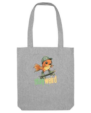 STAY WEIRD - Peste - skateboard Heather Grey