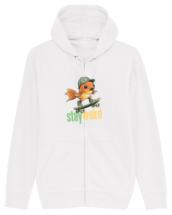 STAY WEIRD - Peste - skateboard White