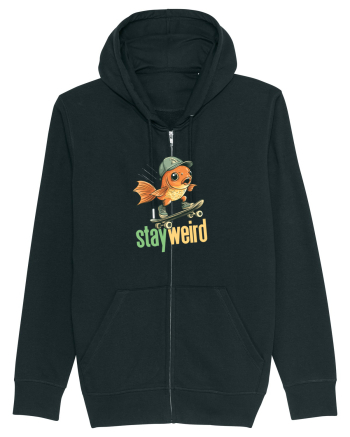 STAY WEIRD - Peste - skateboard Black