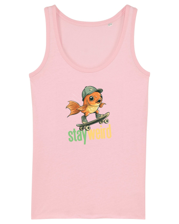 STAY WEIRD - Peste - skateboard Cotton Pink