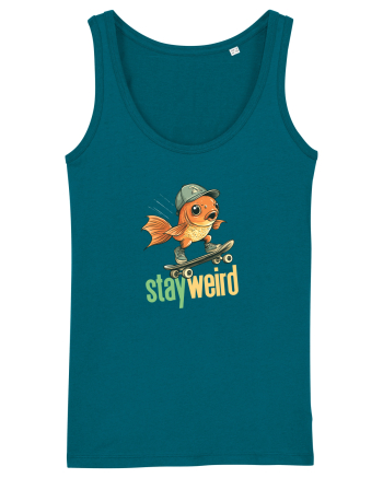 STAY WEIRD - Peste - skateboard Ocean Depth
