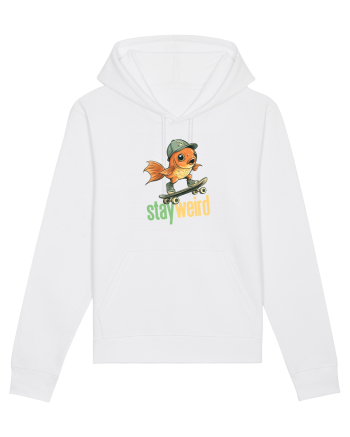 STAY WEIRD - Peste - skateboard White